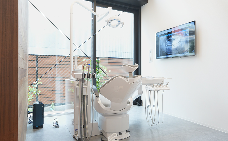 開放感のある院内でお待ちしております