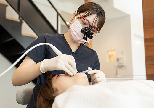 痛くなる前に通院することが大切です